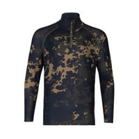 Korda Kool UPF Zip Jersey Dark Camo